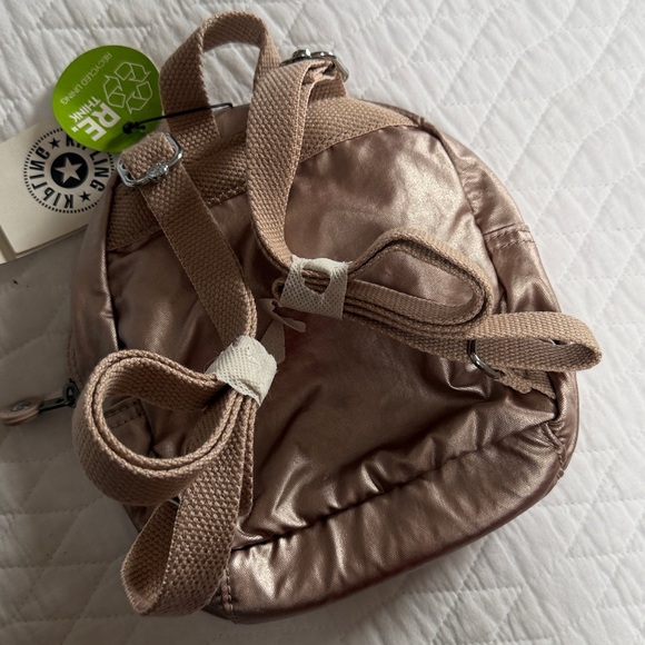 Kipling Quartz Metalic Mini Backpack - Picture 6 of 7